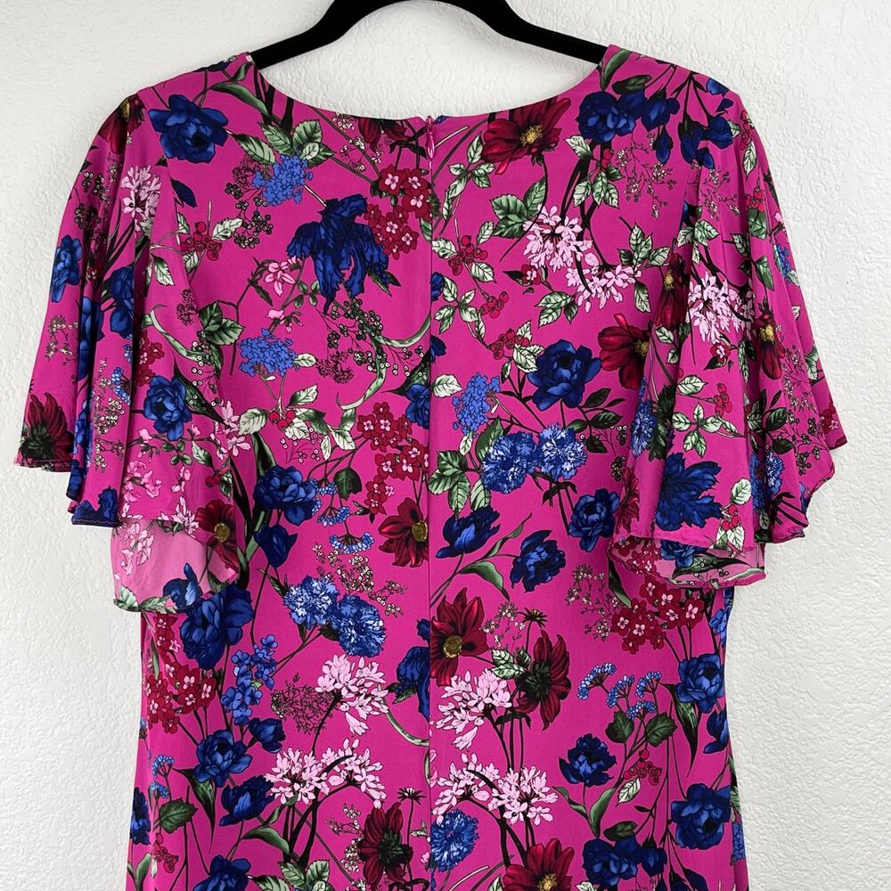 Hatch The Grace Dress Pink Queen Floral V-Neck Maternity Mini 3 L Designer Boho - Picture 8 of 16